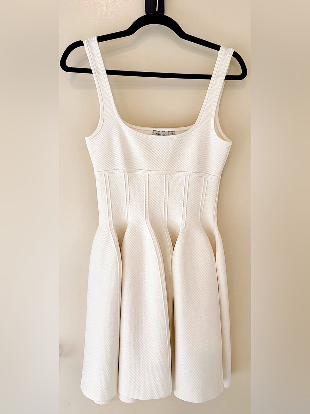 Simkhai Elektra Mini Dress Ivory